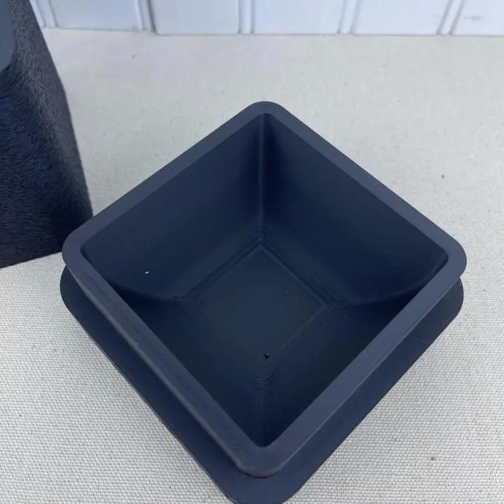 Modern Planter Pot, Vori Square Planter, Textured Flower Pot